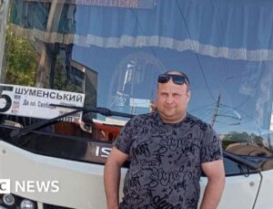 The drivers risking death on Ukraine’s most dangerous bus routes