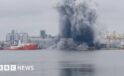 Ukraine strikes cargo ships and admits Romania drone blast as Putin prepares for key speech