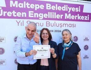 Üreten Engelliler Merkezi yeni mezunlarını verdi