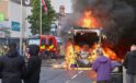 Vehicles set ablaze as anti-immigration protests break out in Belfast following stabbing