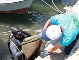 Yeni Foça’da denizden çıkanlar şaşırttı
