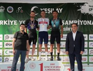 Yeşilay Türkiye Yol Bisikleti Şampiyonası sona erdi Türkiye Şampiyonları Siirt’te belirli oldu