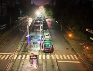 Akçaray’da çift dizi tramvayla yeni ulaşım dönemi