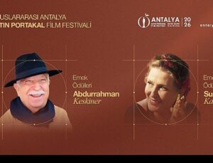 Altın Portakal’da Sinema Emek Ödülleri Abdurrahman Keskiner ve Suzan Kardeş’e Verilecek!