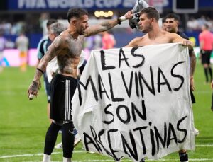Argentina risk FIFA fine for ‘Las Malvinas’ banner