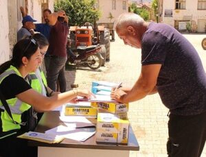 Büyükşehir’den selden etkilenen üreticilere takviye
