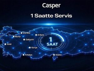 Casper, 11 Yıldır Sürdürdüğü “1 Saatte Servis” Hizmetiyle Türkiye’de Satış Sonrası Hizmetlerde Fark Yaratıyor