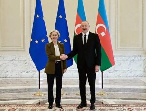 EU looks to South Caucasus for solutions as von der Leyen holds talks with President Aliyev