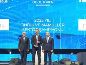 Ferrero Fındık, Fındık ve Mamulleri Sektörünün İhracat Şampiyonu Oldu
