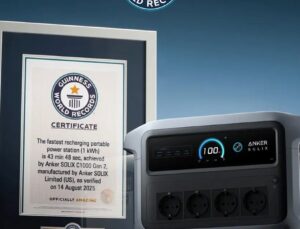 Guinness Tescilli ANKER SOLIX C1000 Gen 2, Taşınabilir Enerjide Yeni Dönem Başlatıyor