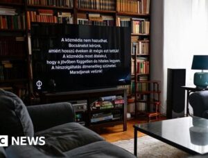 Hungary’s public news broadcasts halted in bid to scrap Orban-era propaganda