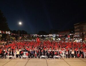 İnegöl 15 Temmuz’un 10’uncu Yılında Ulusal İrade İçin Tek Yürek Oldu
