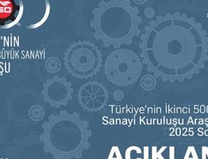 İSO “Türkiye’nin İkinci 500 Büyük Sanayi Kuruluşu-2025” Araştırmasının Sonuçlarını Açıkladı
