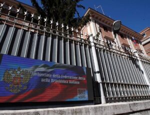 Italy expels two Russian diplomats accused of spying, FM Antonio Tajani says