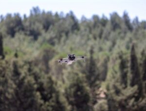 Kaçak moloz dökenlere dronlu takip