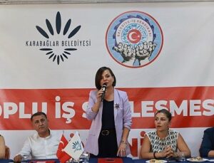 Karabağlar Belediyesi’nde toplu iş sözleşmesi sevinci