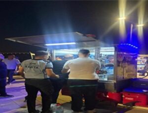 Karantina Parkı’nda müsaadesiz seyyar satışa ortak kontrol