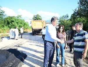 Kartepe’de Yol Seferberliği Sürüyor