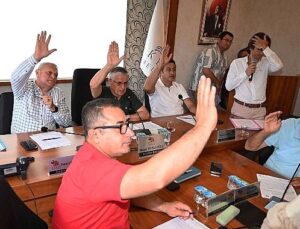 Kemer Belediyesi Temmuz ayı meclisi yapıldı