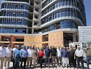 Konak’ın yeni hizmet binasında sona yaklaşıldı