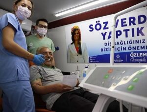 Lider Çerçioğlu Taşınabilir Ağız ve Diş Sıhhati Hizmetlerini Kentin Dört Bir Yanında Vatandaşlarla Buluşturmayı Sürdürüyor
