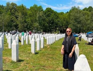 Lider Keyifli, Bosna Hersek’te Srebrenitsa’nın acısına ortak oldu