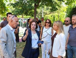 Lider Köymen, alandaki çalışmaları yerinde inceledi
