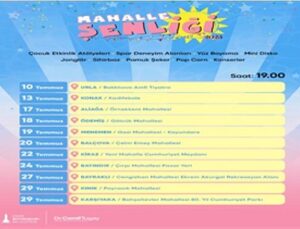 Mahalle Şenliği başlıyor