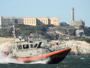 One dead and three missing after boat sinks near San Francisco’s Alcatraz prison island