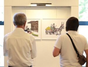 Osmangazi’de Göçün Kıssalarını Karikatürlerle Anlatan Stant