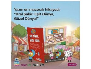 QNB Türkiye ve Kral Şakir’den Çocuklara Karne İkramı