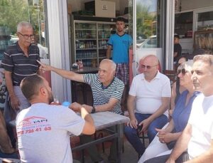 Sanayi bölgesinde saha mesaisi başladı