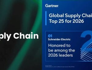 Schneider Electric, 2026 Gartner® Supply Chain Top 25 sıralamasında üst üste dördüncü kez birinci oldu