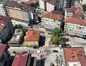 Şehit Numan Dede Caddesi yenileniyor