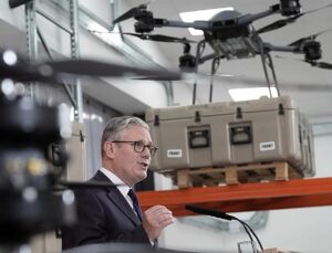 Starmer sets out to strengthen UK and European defence with cash for drones and AI systems