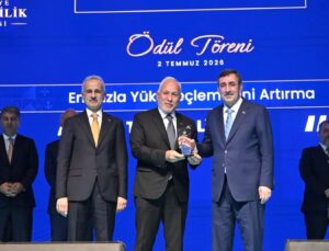Tosyalı İskenderun Limanı “Yük Elleçlemesini En Fazla Artıran Liman”  Ödülüne Layık Görüldü