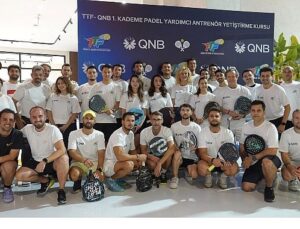 Türkiye Tenis Federasyonu ve QNB Türkiye, Padelin Geleceği İçin Antrenör Altyapısını Güçlendiriyor