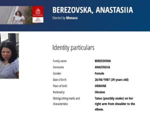 Ukrainian agent confesses to killing woman suspected of Monaco bombing, security service says