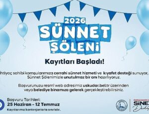 Üsküdar Belediyesi’nde 2026 Sünnet Şöleni İçin Kayıtlar Başladı