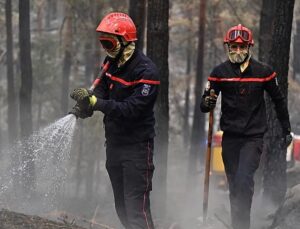 Wildfire in southern France under control, blaze rages on in Spain