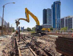 Yağmur suyu yeraltında ayrılıyor, taşkın riski azalıyor
