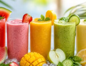 Yaz Sıcağında Serinliğin Doğal Adresi: Evde Kolayca Hazırlayabileceğiniz Ferah Smoothie Tarifleri