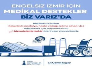 Büyükşehir’in medikal materyal müracaatlarında dijital periyot