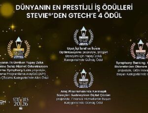 Dünyanın en prestijli iş ödülleri Stevie®’den GTech’e 4 ödül 