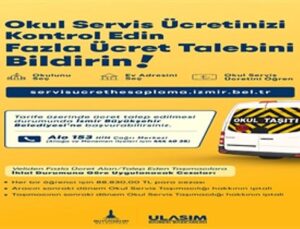 Fazla servis fiyatı isteyen taşımacıya ağır yaptırım
