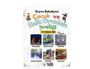 Geyve’de Çocukların Sevinci Halk Oyunlarının Coşkusuyla Buluşacak