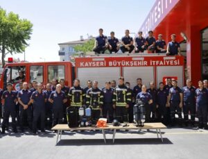 Kayseri İtfaiyesi’nin Teknolojik ve Teknik Kapasitesi Güçleniyor