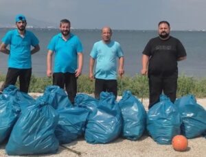 Kocaeli’nin Kıyı Şeritleri 10 Ton Atıktan Arındırıldı