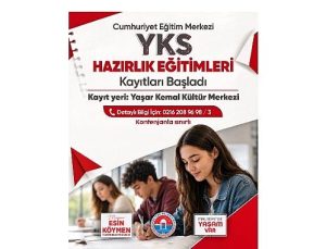 YKS hazırlık eğitimleri için kayıtlar devam ediyor